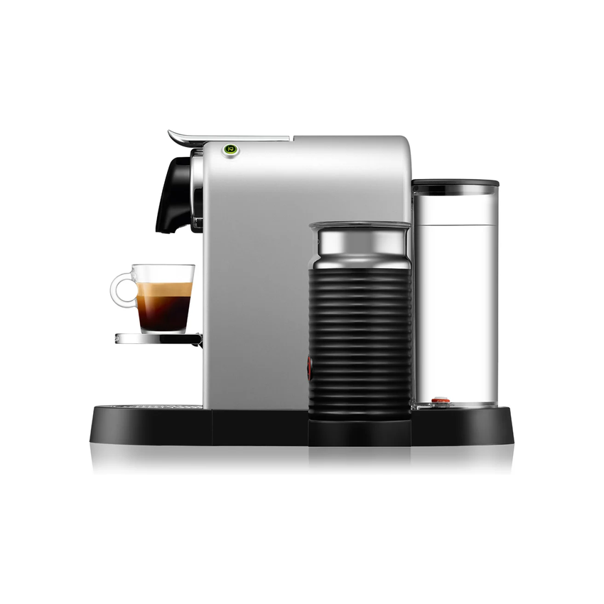 Nespresso CitiZ Automatic Espresso Machine with Aeroccino Milk Frother - Silver (Photo: 3)